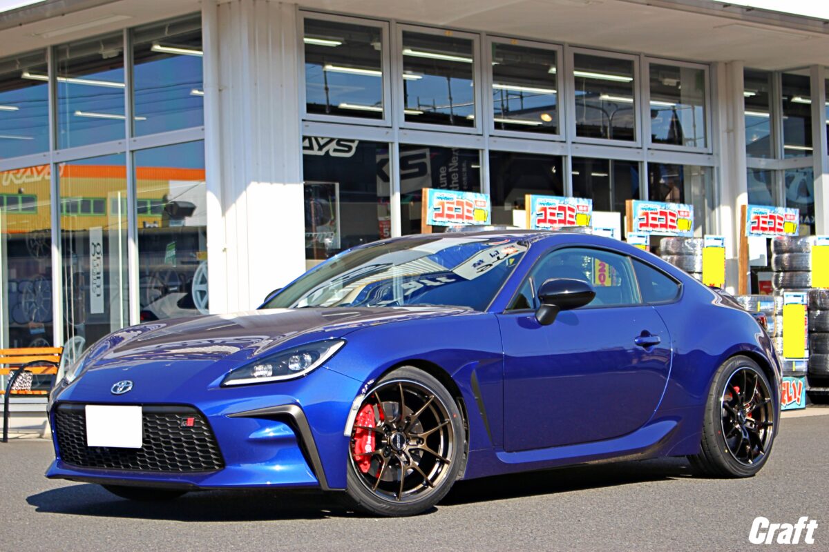 GR86 ZN8にVOLK G025を即日取付！納期問題もTPMSも、クラフト厚木店が