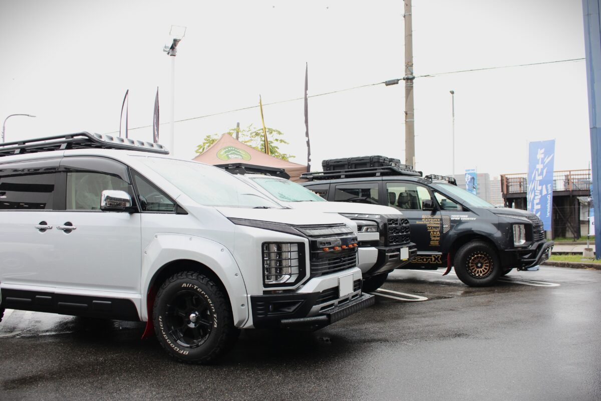 【デリカD5】オートフラッグス「バスターズ2080HD改」装着！究極のオフロードスタイルへ☆彡