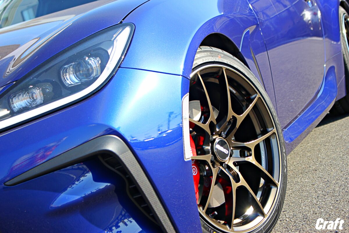 GR86 ZN8にVOLK G025を即日取付！納期問題もTPMSも、クラフト厚木店が