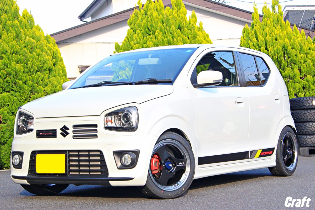 6.0J で仕上げる ”アルトワークス” のツライチセッティング✨ | 厚木店 