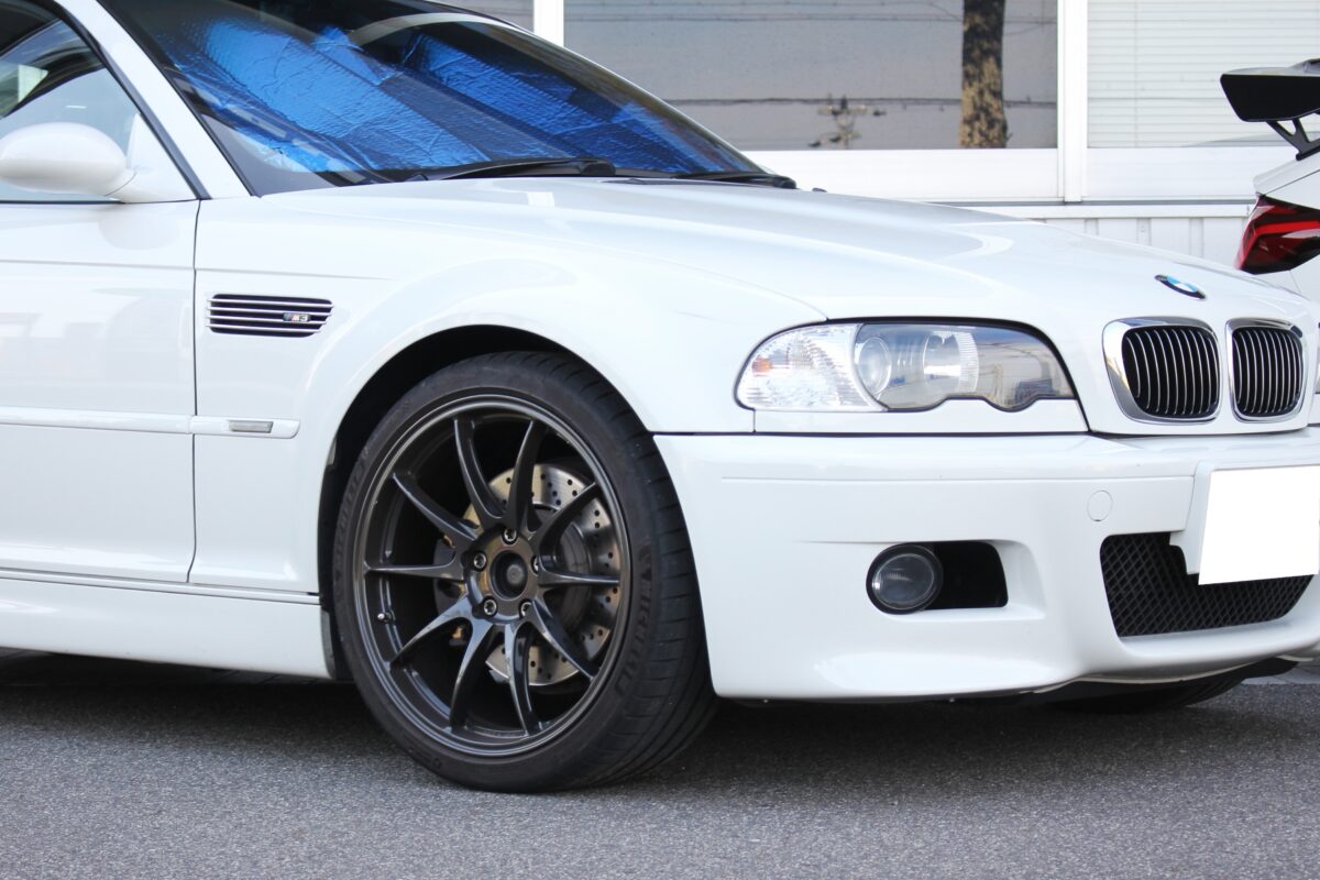 BMWE46M3のタイヤ交換