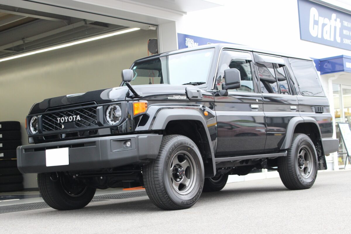 ランクルにブラッドレーを装着！