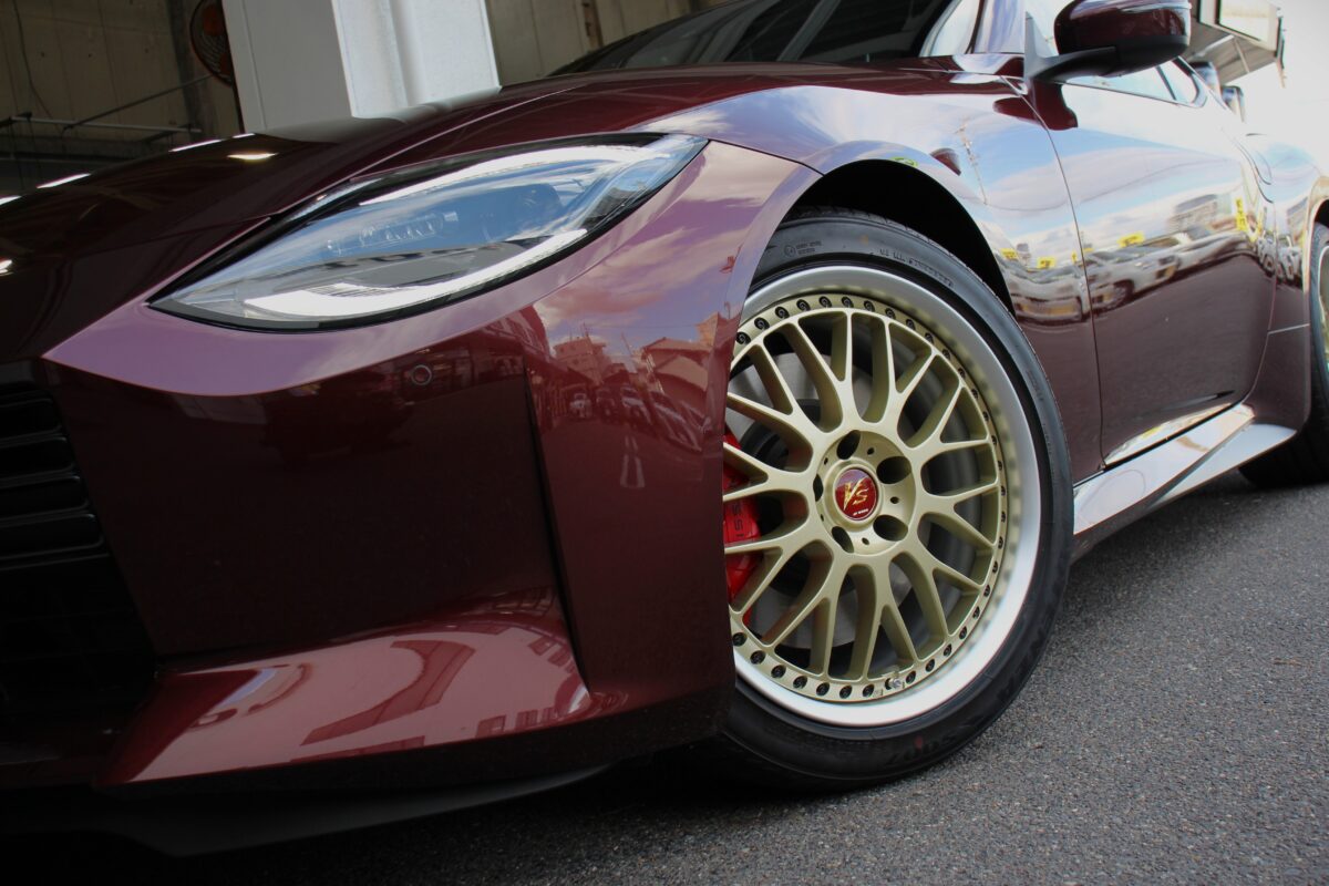 【フェアレディRZ34】純正車高でツライチに！WORK VS-XX装着で魅せる大人の深リムカスタム！