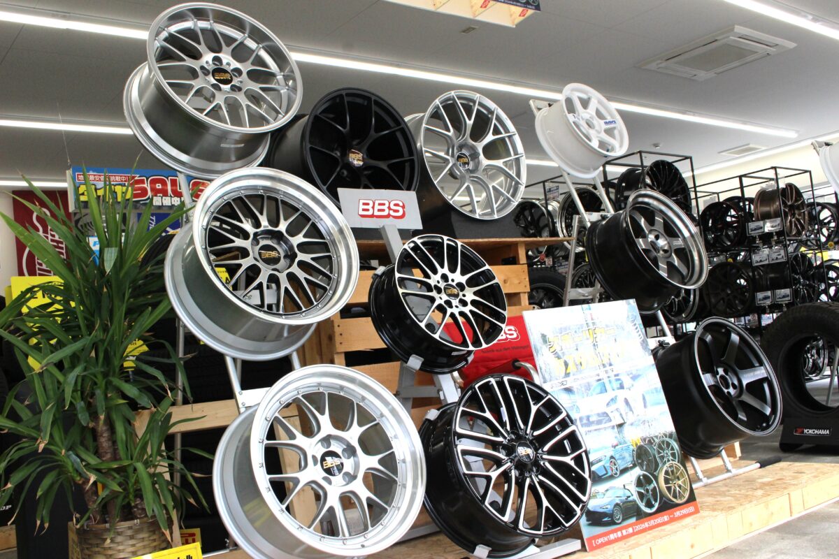 BBS ホイール 展示