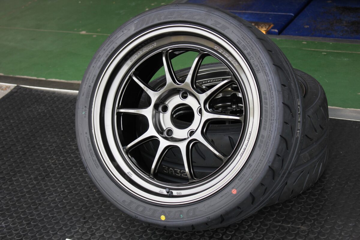 シビックタイプR】深リムで魅せる。ウェッズスポーツ TC105X DSR+ 