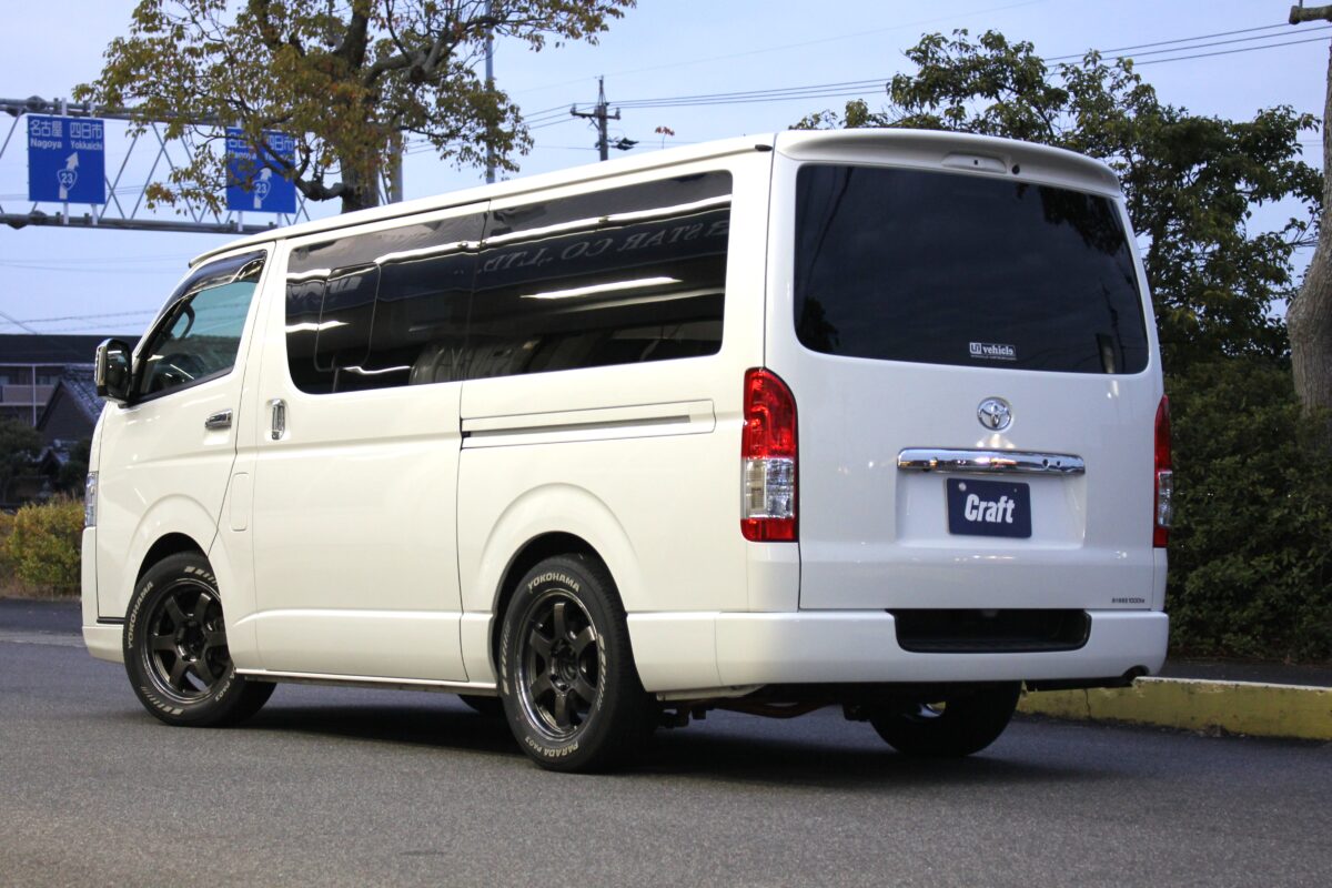 ハイエース】最強の箱車へ。RAYS VOLKRACING TE37SB SL装着！今なら 