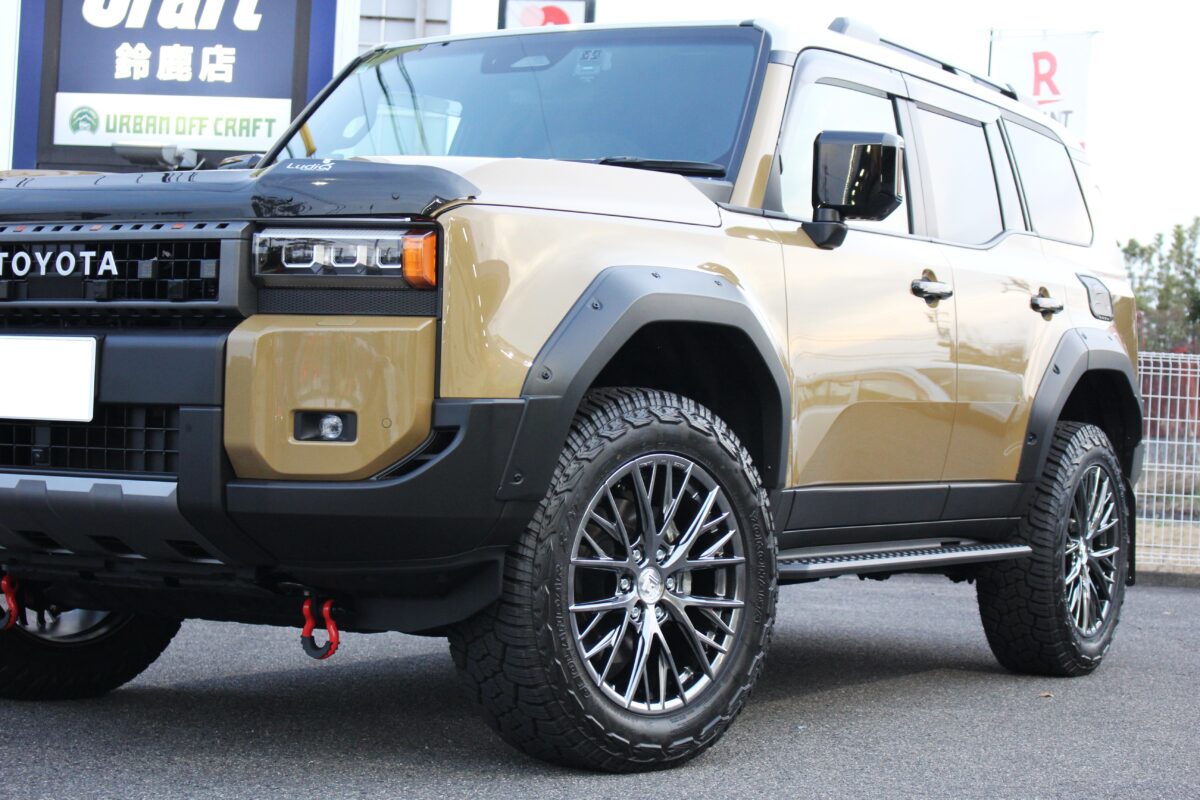 ランクル250】これぞ三種の神器！JAOS・ガナドール・4x4 