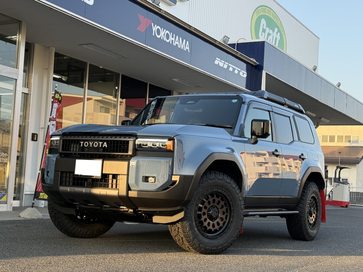 ランクル250】人気のAir/G ヴァルカン×ジオランダーX-AT！275サイズで 