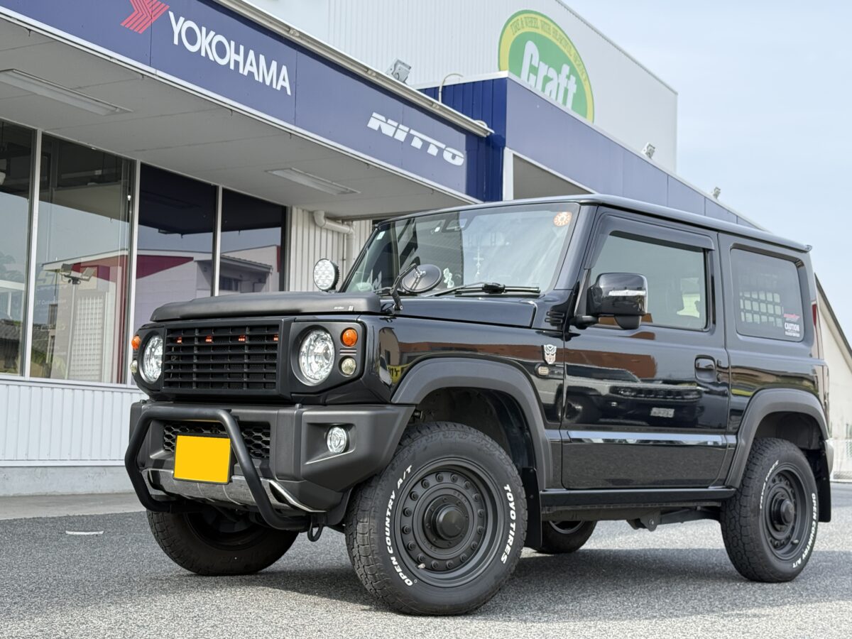 JB64ジムニー】津田レーシングの最強ダンパーをインストール！ジムニー 