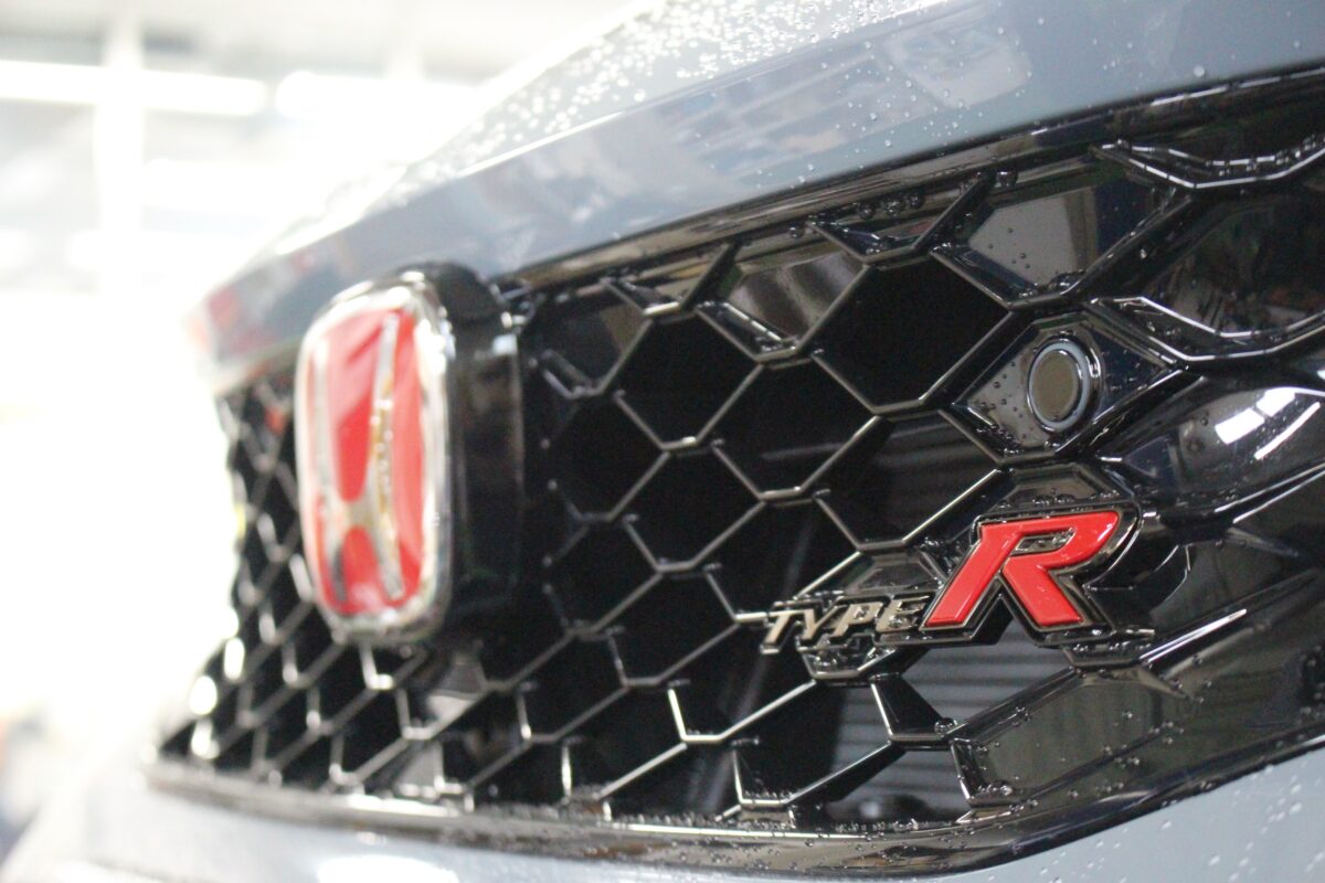 【シビックタイプR FL5】最高峰鍛造ホイールBBS RI-Aを装着！！アライメント調整で最適な足元に☆彡