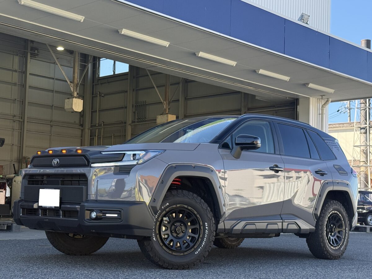 新型RAV4】タナベUP210×ACCイージーアップでリフトアップ！AXAN64も 
