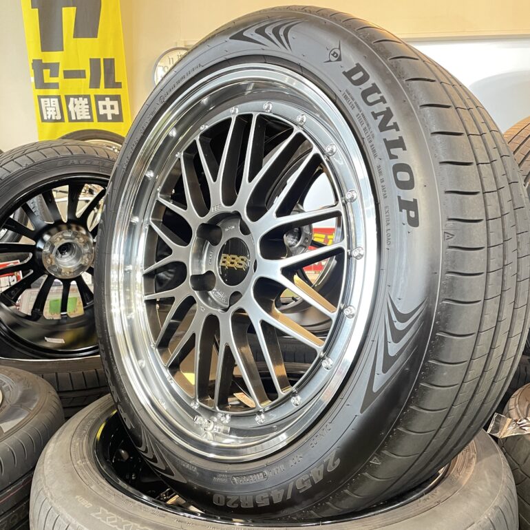 BBS　LM　ダンロップ　　SP　SPORT　MAXX060　アルファード　ヴェルファイア