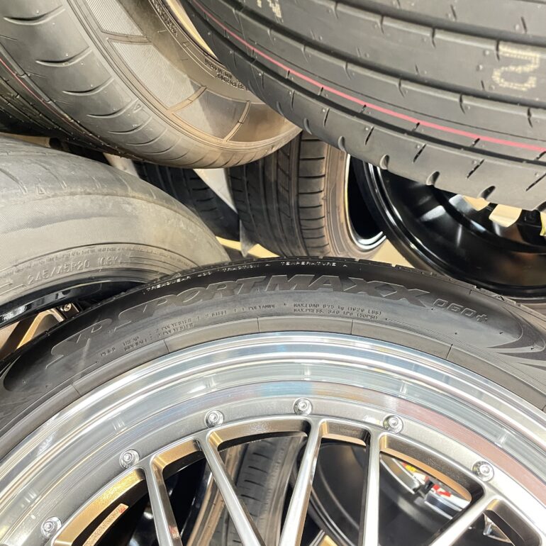BBS　LM　ダンロップ　　SP　SPORT　MAXX060　アルファード　ヴェルファイア
