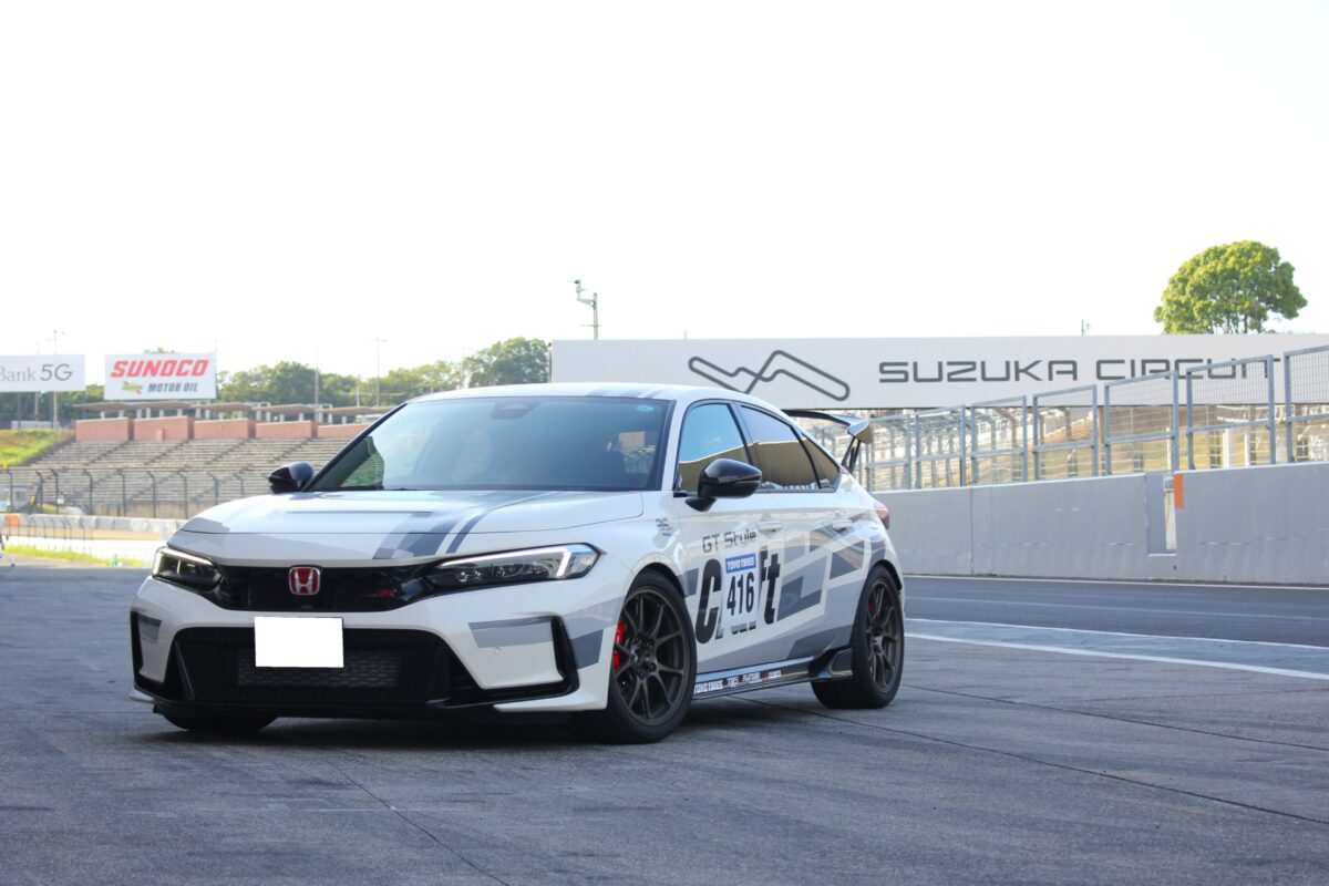 ローダウンしたデモカーFL5シビックタイプRで鈴鹿サーキットを走行した感想