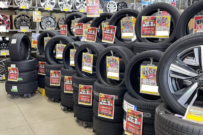中古　夏　サマー　タイヤ　５％　OFF　キャンペーン