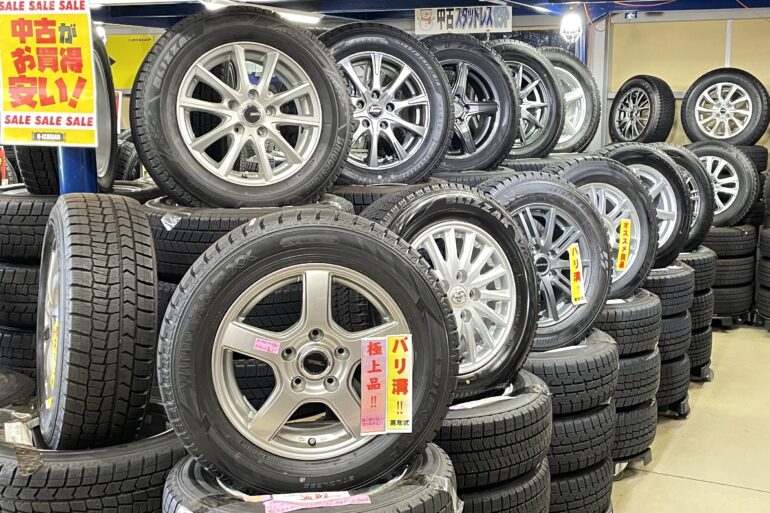 中古 スタッドレス セット セール 軽自動車 コンパクト