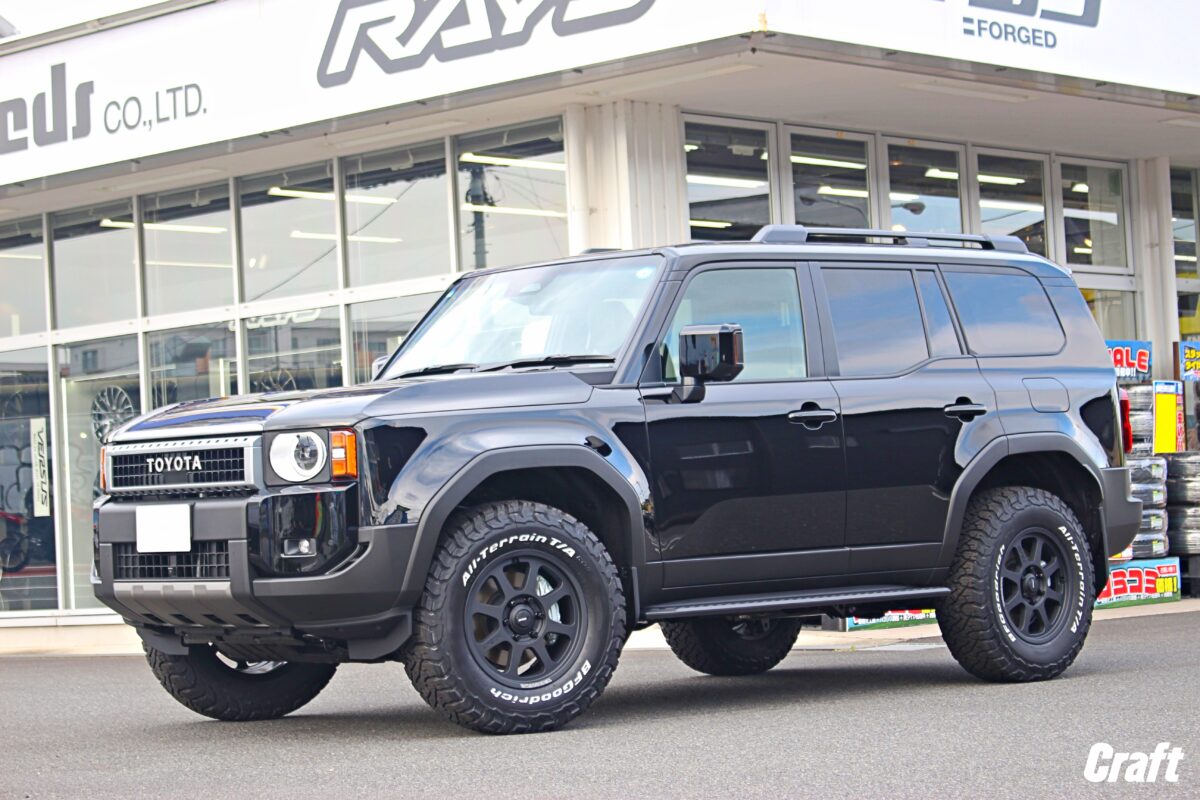 ランクル250完成画像 275/70R18 を履いたツライチ仕様